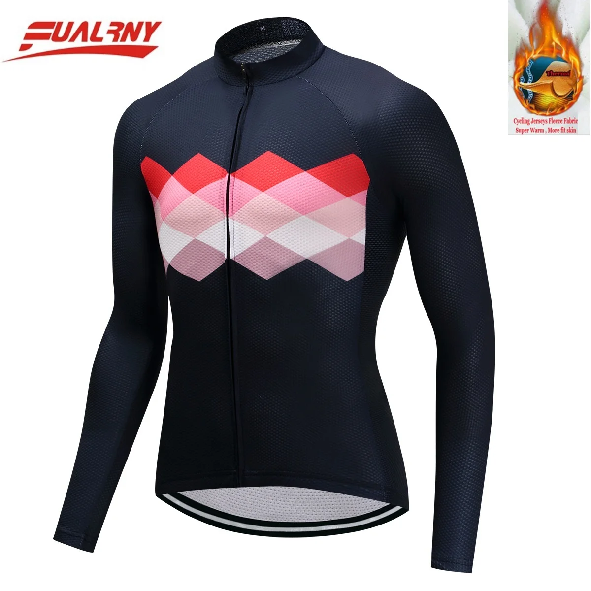 2019 команда fualrny флис Ropa Ciclismo Зимний Велоспорт Джерси/Зимняя Термальная флисовая