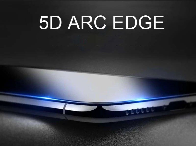 Защитное стекло TOMKAS для iPhone X 10, защитное стекло 5D Edge Premium для iPhone 6, 6 S, 7, 8 Plus, защитное стекло, пленка