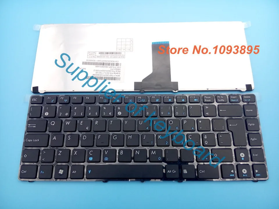Новая португальская бразильская клавиатура для ASUS K42 K42D K42J K42F K43 K43BR K43BY K43E K43TA K43TK