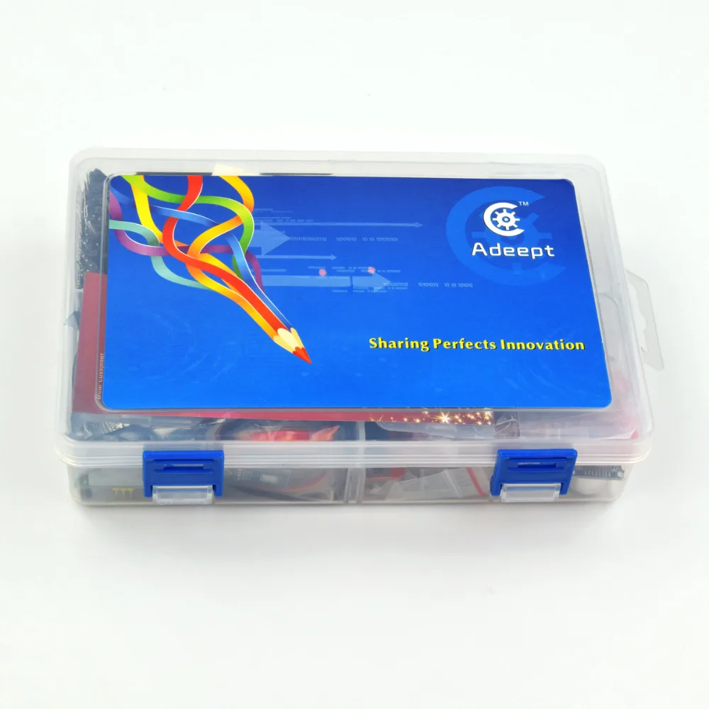 Adeept DIY Электрический Arduino стартовый набор для UNO R3 ультразвуковой датчик