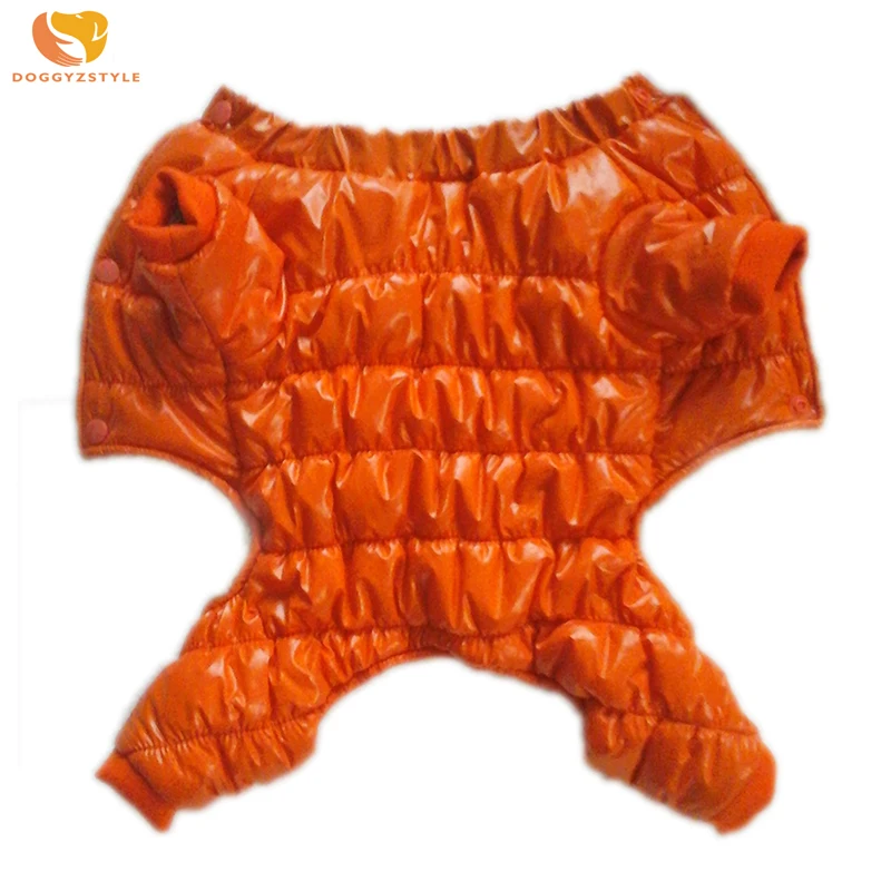 DOGGYZSTYLE Pet Dog ветрозащитный комбинезон досуг для домашних животных собак зимнее