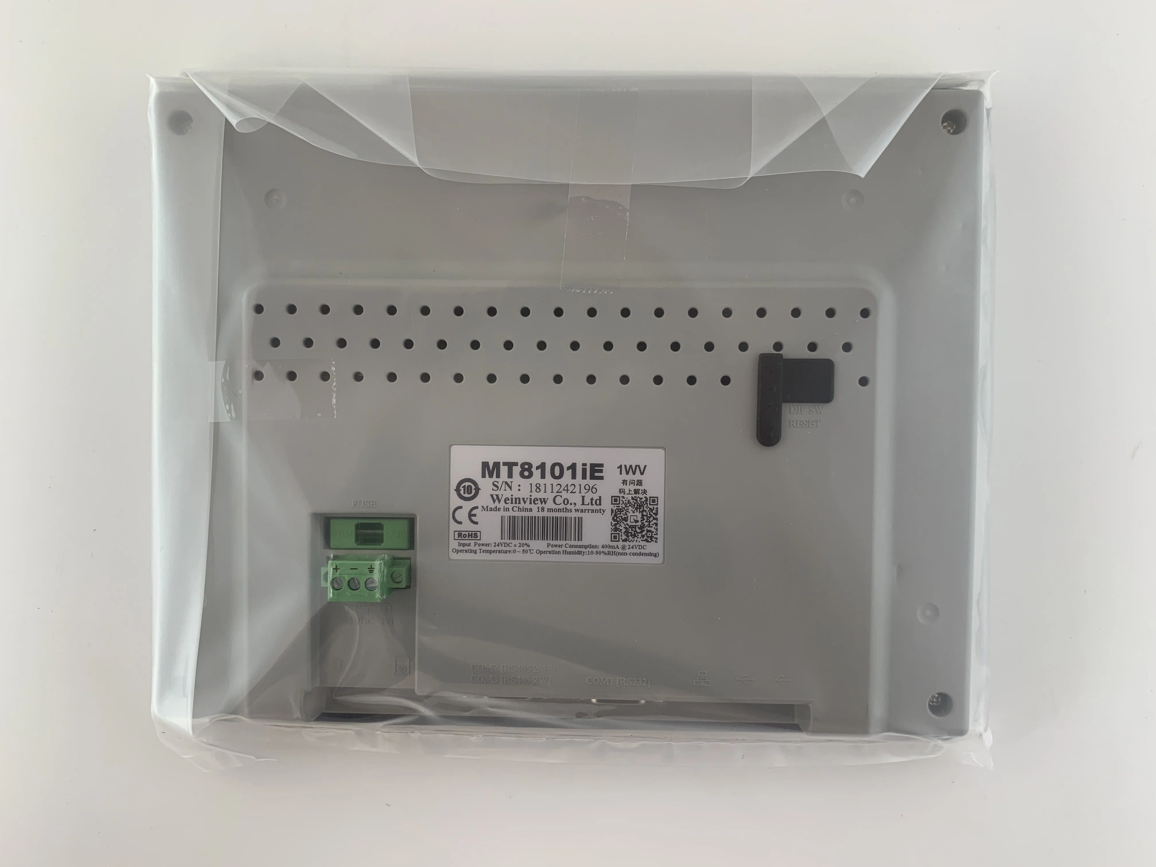 WEINTEK WEINVIEW MT8101iE EThernet 10 1 '魸x480 сенсорный экран светодиодный дисплей HMI замена