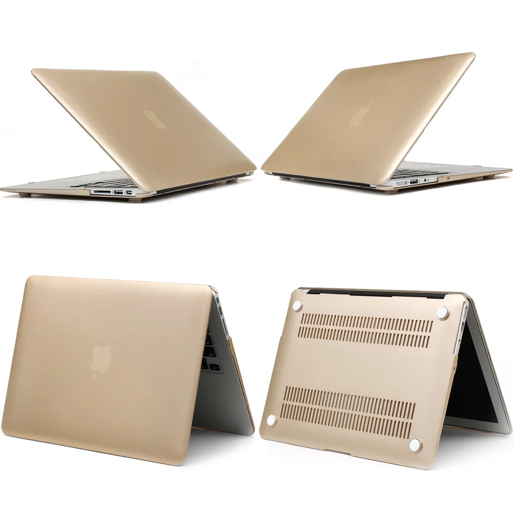 Матовый металл Цвет Жесткий Чехол для ноутбука MacBook Air 11 дюймов A1465 A1370