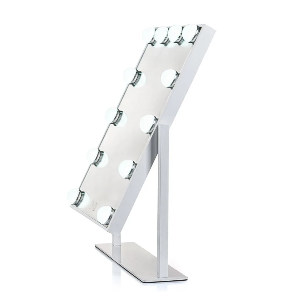 Waneway Голливуд Стиль белый Макияж косметическое зеркало с свет затемнения