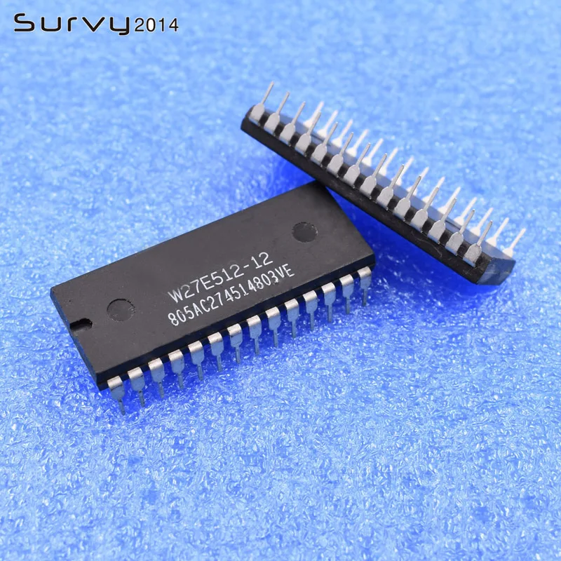 1/5 шт W27E512 12 12A EEPROM IC WINBOND Инкапсуляция: DIP 28|Интегральные схемы| |