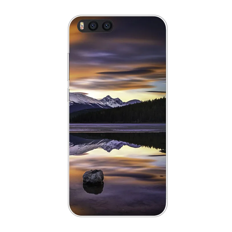Xiaomi mi note 3 Case Silicon scenery Painting Soft TPU Back Cover for Protect Phone cases shell |