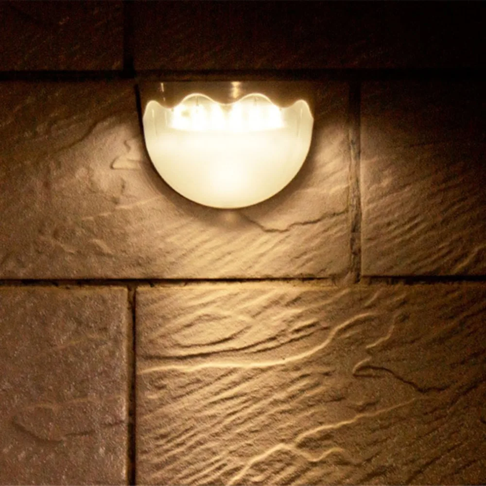 Водонепроницаемый светодиодный Солнечный свет лампы 6 светодиодов садовые