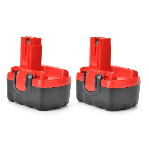 2 шт. Замена электроинструмента батареи для Bosch BAT040 [14 4 V 2.0Ah NiCd] красный и
