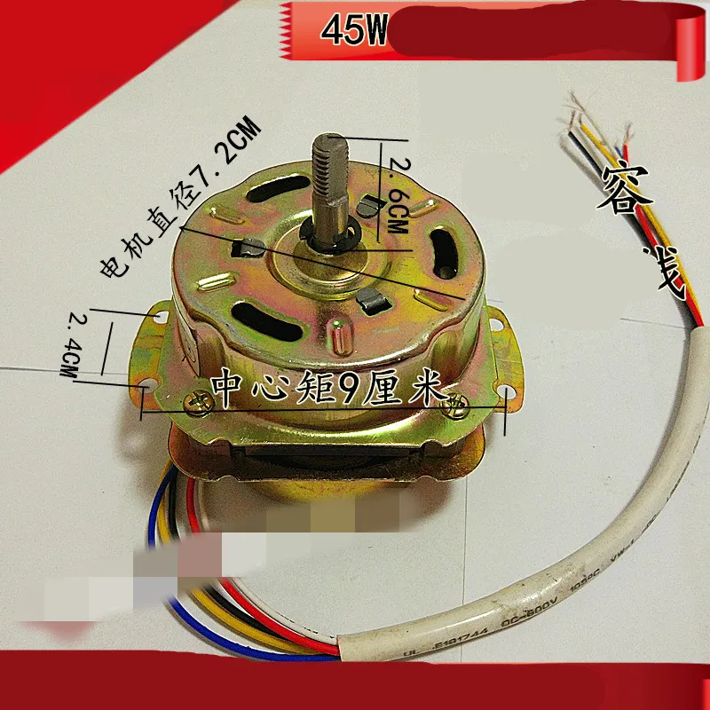 Однофазный 5 линейный вентилятор 220 В перем. Тока 0 18а 45 Вт|ventilation fan motor|fan motorac single
