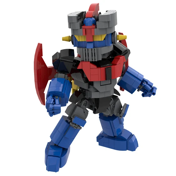 Красный Kennie Новое поступление персональный diy 619+ шт Mazinger Z модель Gundam строительные блоки игрушки фигурку для детей Подарки - Цвет: Красный