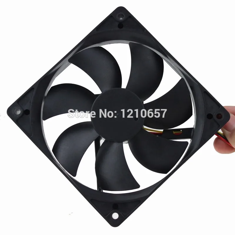 Кулер для охлаждения 2 шт. в партии 12 В 3 pin 120x25 мм 12025 см 120 мм|control plate|control icfan control pc |