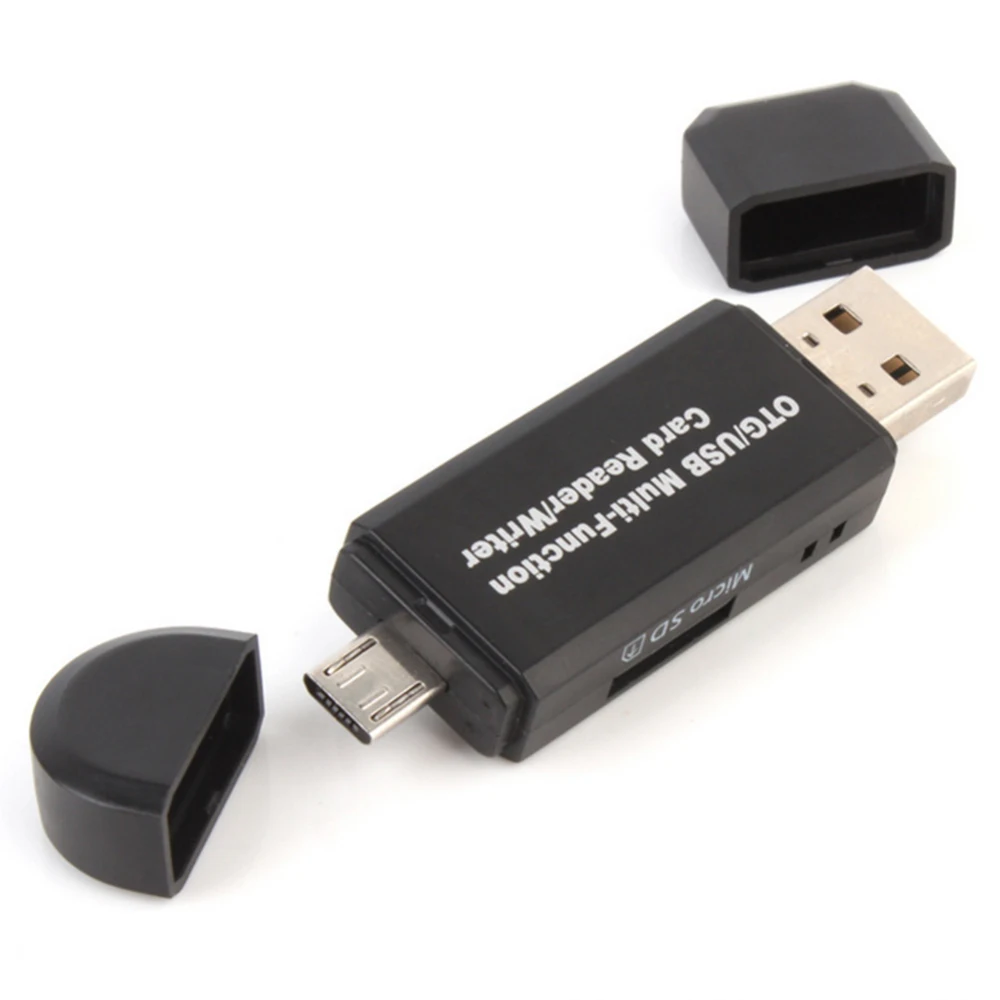 USB 2 0 + OTG Micro SD/SDXC TF кардридер адаптер Многофункциональный U диск PC телефоны