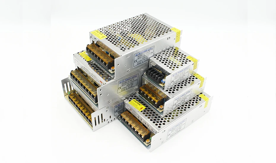 1 шт. AC 110 V-220 V DC/DC 5V 12V 24V 1A 2A 3A 5A 10A 15A 20A 30A 50A переключатель Питание Драйвер адаптер Светодиодные ленты светильник