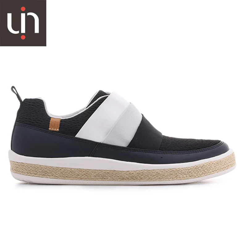 UIN Ibiza Design Men Casual Sneakers Breathable Slip-on Shoes Microfiber Travel Flats Male Fashion Loafers | Обувь