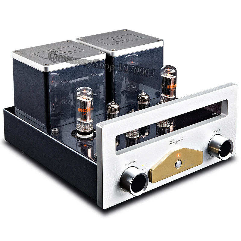 

Cayin SC-6LS MK2 Vacuum Tube Preamplifier Pre Amp 12AU7EH 22DE4 15dB Gain Output 2~22V With Remote Control 350mV