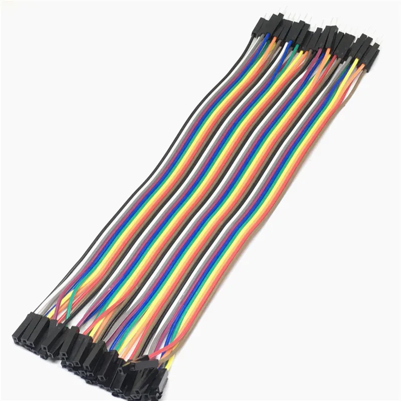 Dupont line 120 шт./лот 20 см штекер + гнездо и перемычка Кабель для arduino|Соединители| |