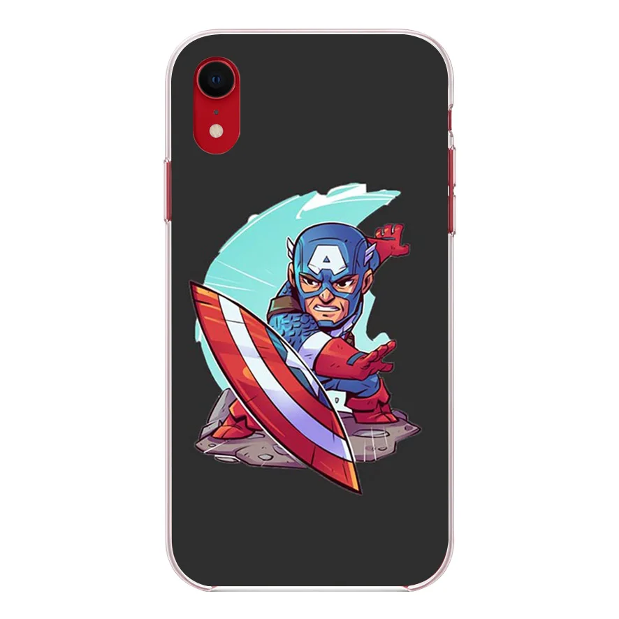 Чехол OUTMIX Marvel Мстители Дэдпул Железный человек чехол для iPhone 6 6s 7 8X5 5S SE plus 8 XR XS max