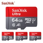 Оригинальная карта памяти SanDisk micro SD, класс 10, SDXC Ultra, SDHC, 128 ГБ, 100 ГБ, МБс., 32 ГБ, 32 ГБ, 16 ГБ, UHS-I