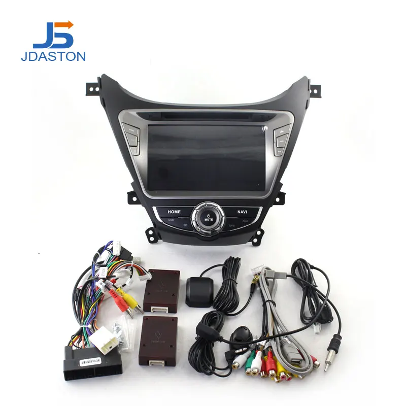 JDASTON Android 10,0 автомобильный dvd-плеер для HYUNDAI Elantra Avante I35 Мультимедиа gps навигация 2 Din автомагнитола аудио стерео wifi