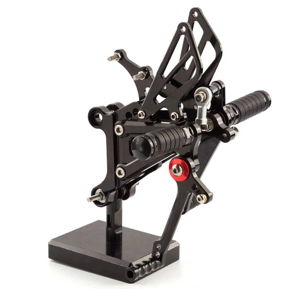 CNC мотоциклетные подножки, подножки для ног, педали, Задние подножки для Aprilia RS125 2T RS 125 1996-2010 2009 2008 2007 2006