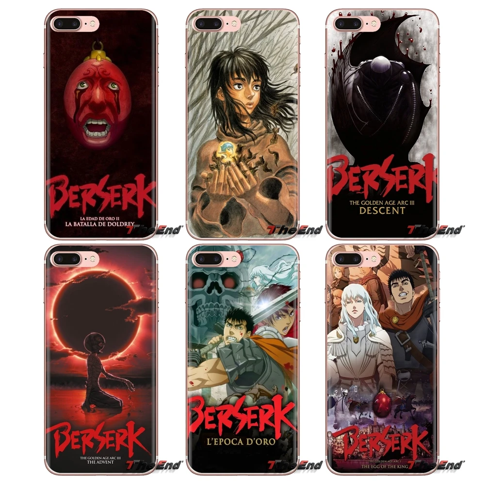 For Samsung Galaxy J1 J2 J3 J4 J5 J6 J7 J8 Plus 2018 Prime 2015 2016 2017 Phone Skin Cover Berserk Golden Age Arc Battle Doldrey |
