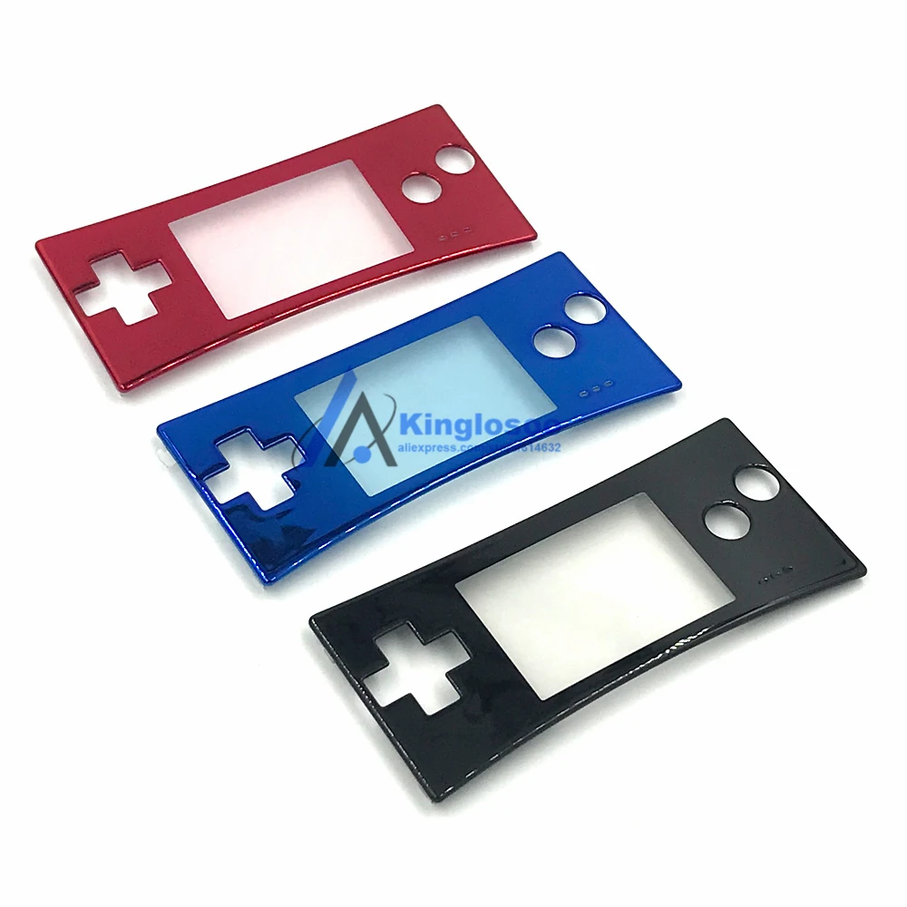 4 цвета запасная часть для GBM Gameboy Micro Системы Лицевая панель Крышка для переднего корпуса