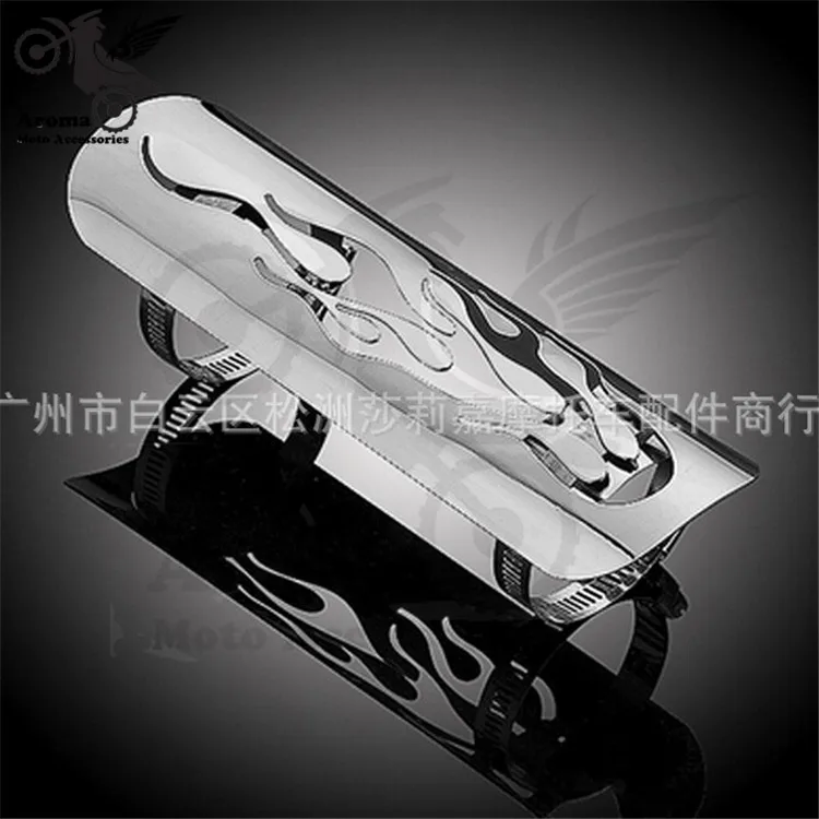 Выхлопная труба в стиле ретро для мотоцикла глушитель выхлопной трубы защиты