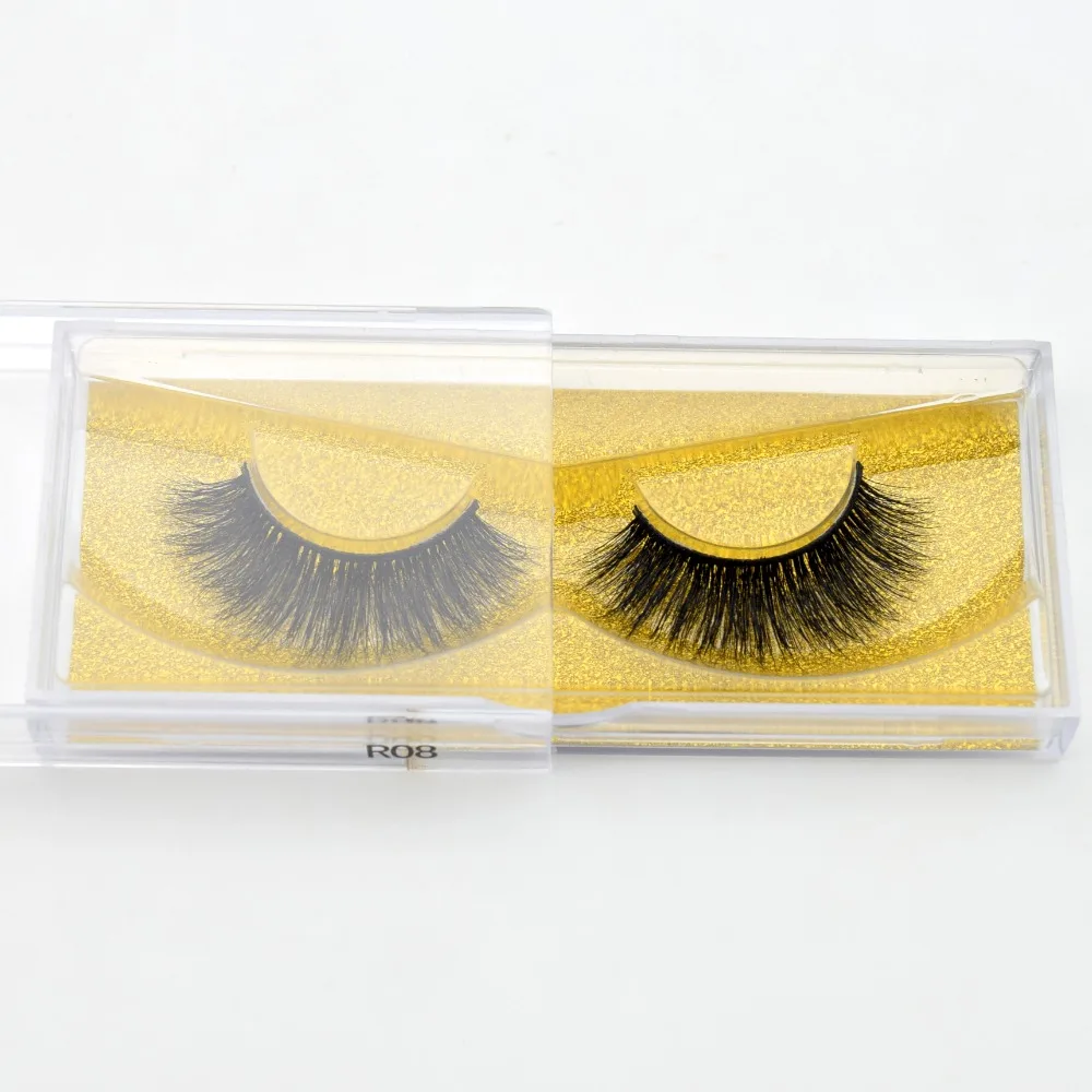 Ресницы пушистые норковые ресницы натуральные накладные длинный макияж 3D для