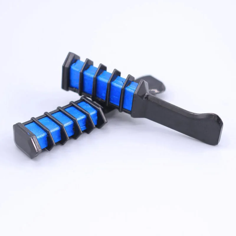 Новая Полуперманентная цветная меловая пудра для волос с расческой Временная