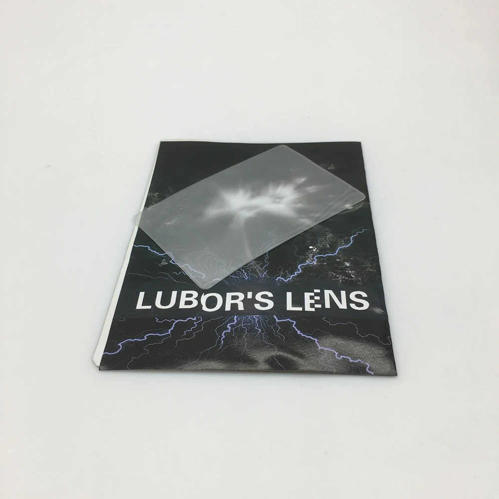 Карточка с линзами LUBORS 1 шт. волшебные трюки маскарадный трюк легко использовать
