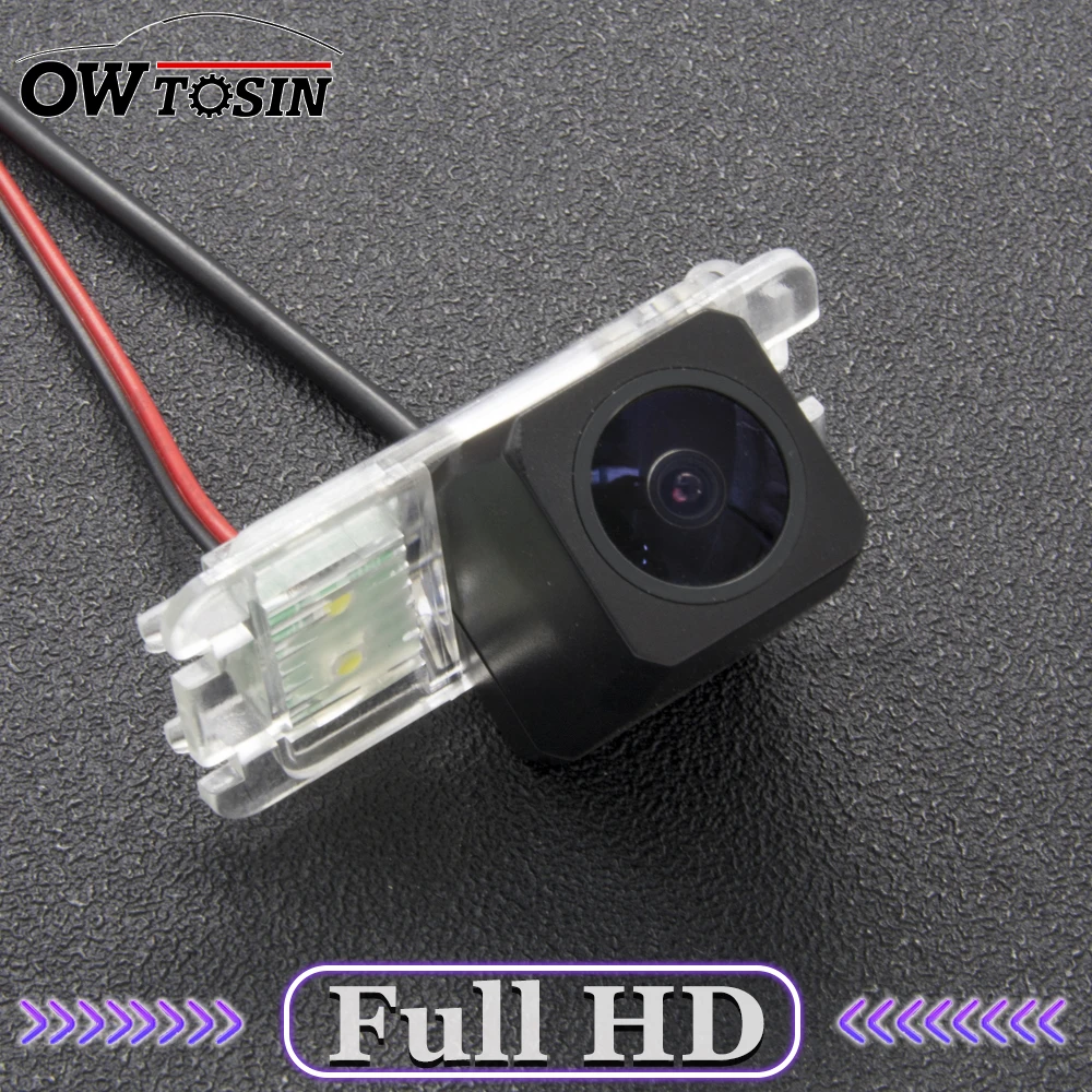 Full HD резервная камера заднего вида для Ford Focus 2 Mondeo C-Max S-Max Galaxy Fiesta Kuga EcoSport Автостоянка ЖК-зеркало монитор