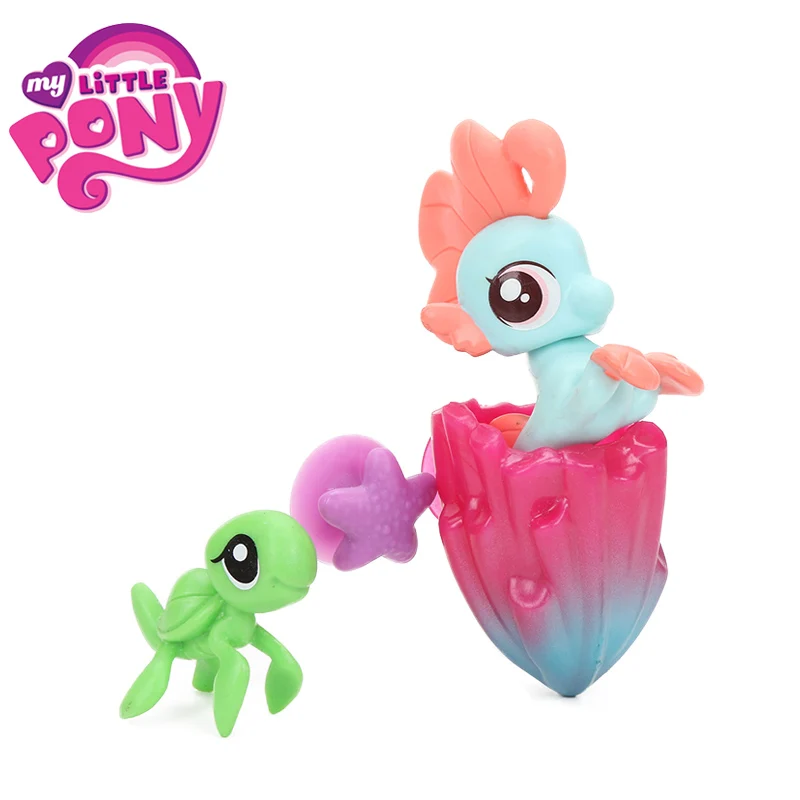 Игрушки My Little Pony из фильма Baby Seapony желе пчела лилия капля Поппи пузырьки всплеск