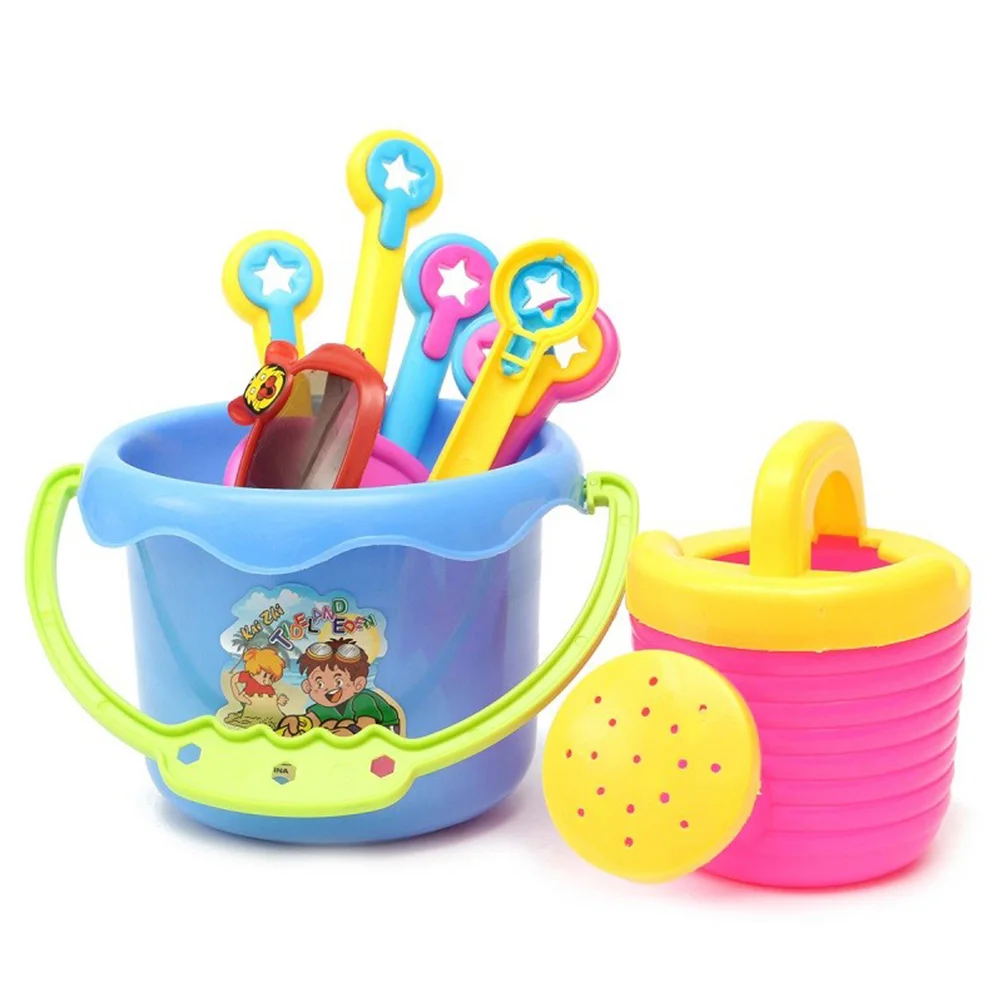 9 шт./компл. пляжный Песочный набор игрушек для детей песочный лопата игры в яму