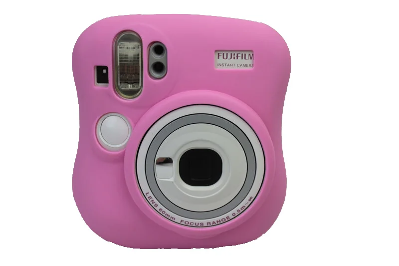 Новый чехол для видеокамеры сумка ПВХ силиконовый камеры Fuji Fujifilm Instax Mini 25