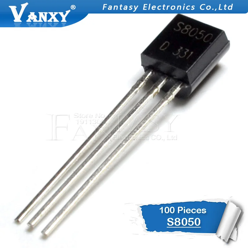 100 шт. S8050 TO-92 8050 TO92 триодный транзистор
