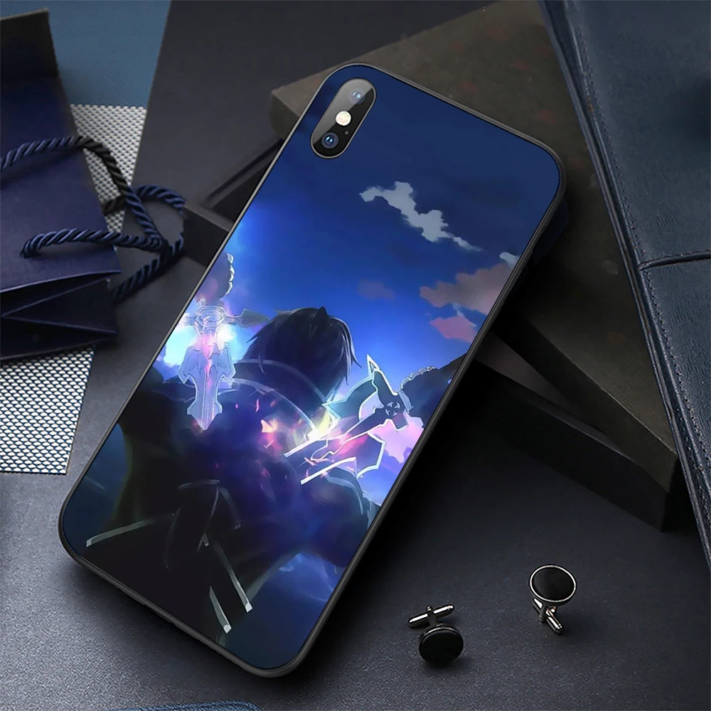 Черный мягкий ТПУ чехол черный для телефона iPhone 8 Telefon tilifi x xs 6 6s 7 Plus Casa |