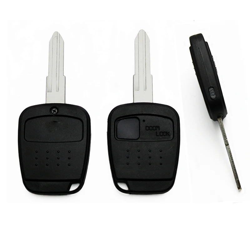 

1 Button Remote Car Key Case Cover For Nissan Elgrand Blue Bird LANNIA Blank Key Shell Replacement With Logo
