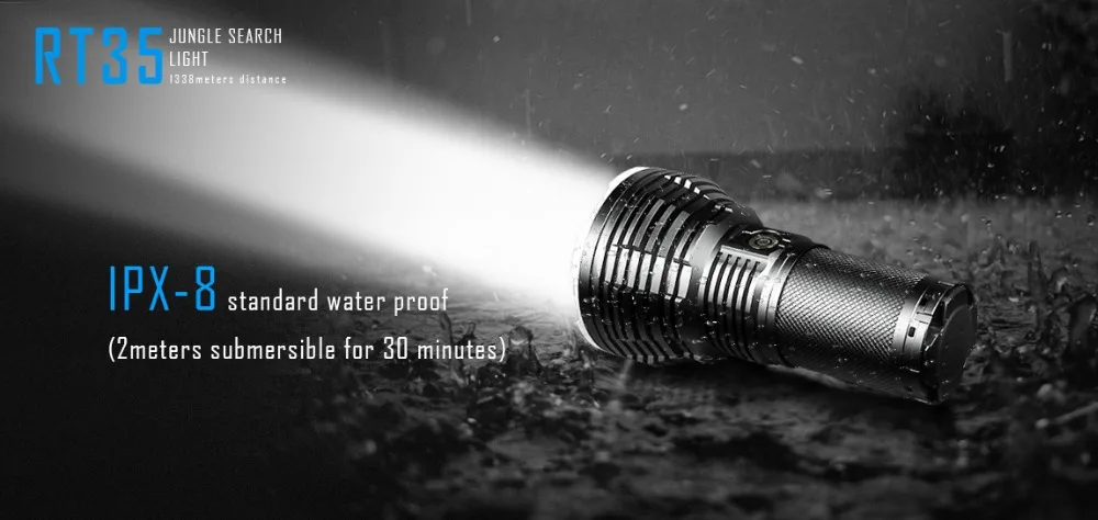 1 шт. Imalent RT35 Cree XHP35 Hi 2350 люмен светодиодный фонарик с USB зарядным фонариком для 4 шт. 18650 батареи