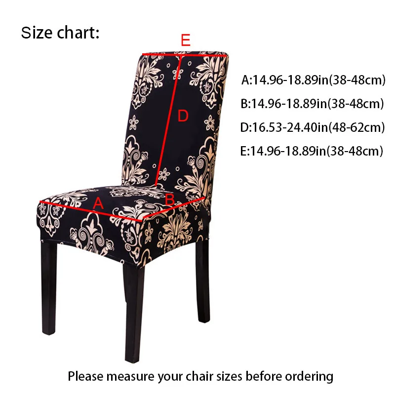 Colorful Chair Cover Spandex Stretch Elastic Kitchen Banquet Covers For Dining Room Wedding Party Hotel Home Decor | Дом и сад