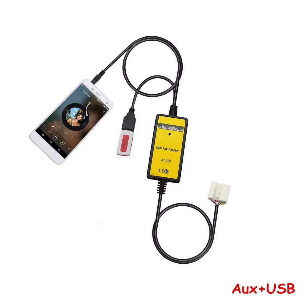 Автомобильный цифровой CD MP3 аппарат модифицированный обновленный Интерфейс