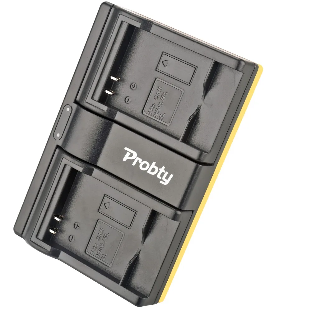 Probty NB-6L NB 6L USB Dual Charger For Canon IXUS 310 SX240 SX275 SX280 SX510HS SX270 SD4000 SD1300 SD770 85 95 200 210 | Электроника