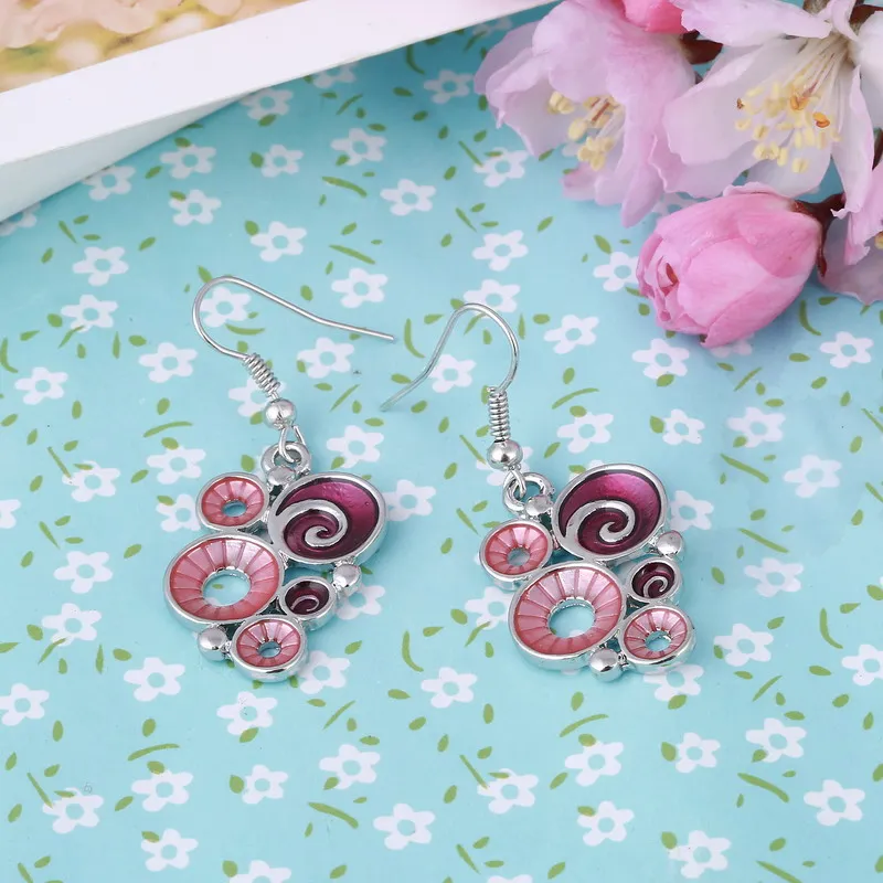 Комплект из колье серёг и с эмалью|jewelry findings|jewelry gift boxes for necklacesjewelry display necklace |
