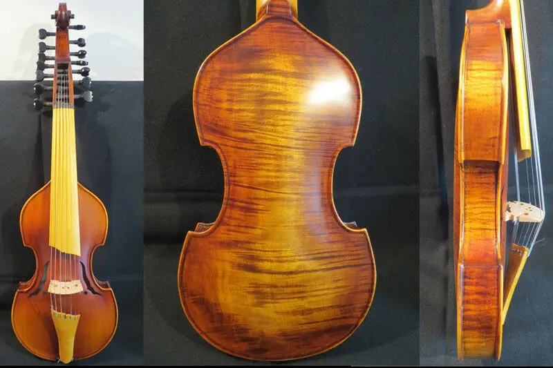 Ручная работа SONG Brand maestro 7 × струн 14 &quotViola d'Amore 4/4 скрипка #13171|Альт| |