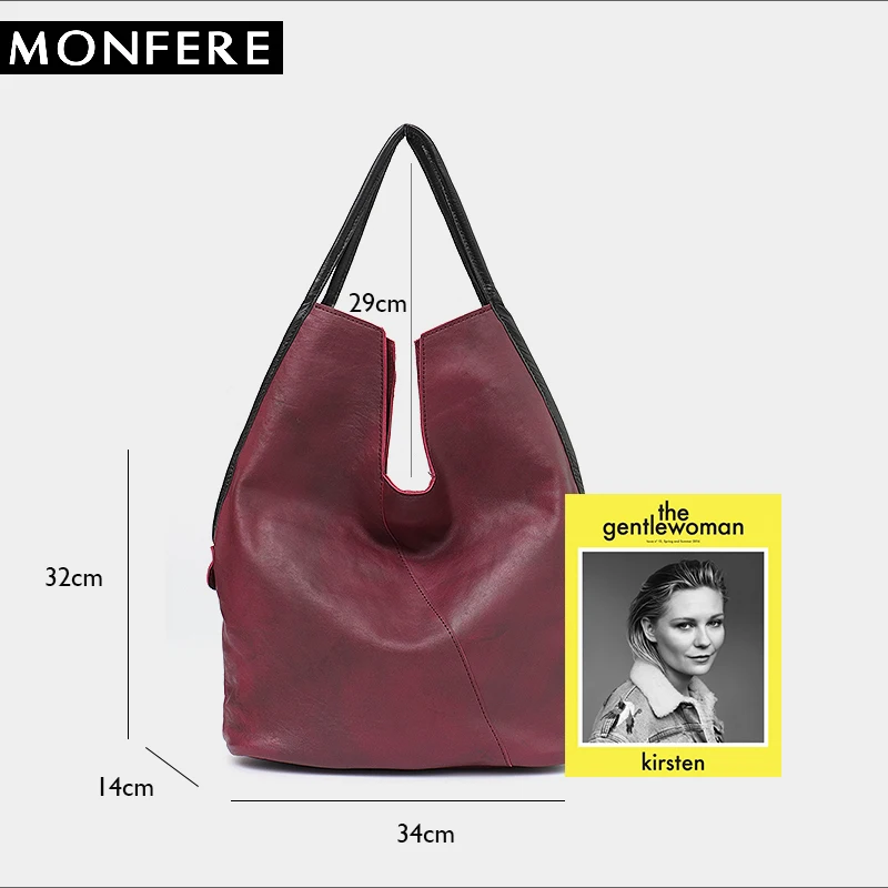 MONFERE 2018 большой Ёмкость Для женщин сумки Tote плеча Классический Винтаж овец