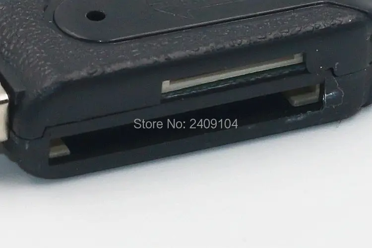 SZAICHGSI оптовая продажа 100 шт. 2 в 1 USB OTG кардридер Micro TF/SD удлинитель для телефона