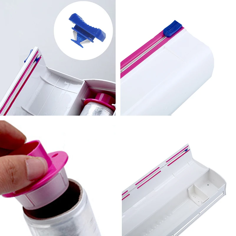 QuickDone пластиковый диспенсер для обертывания инструменты приготовления пищи