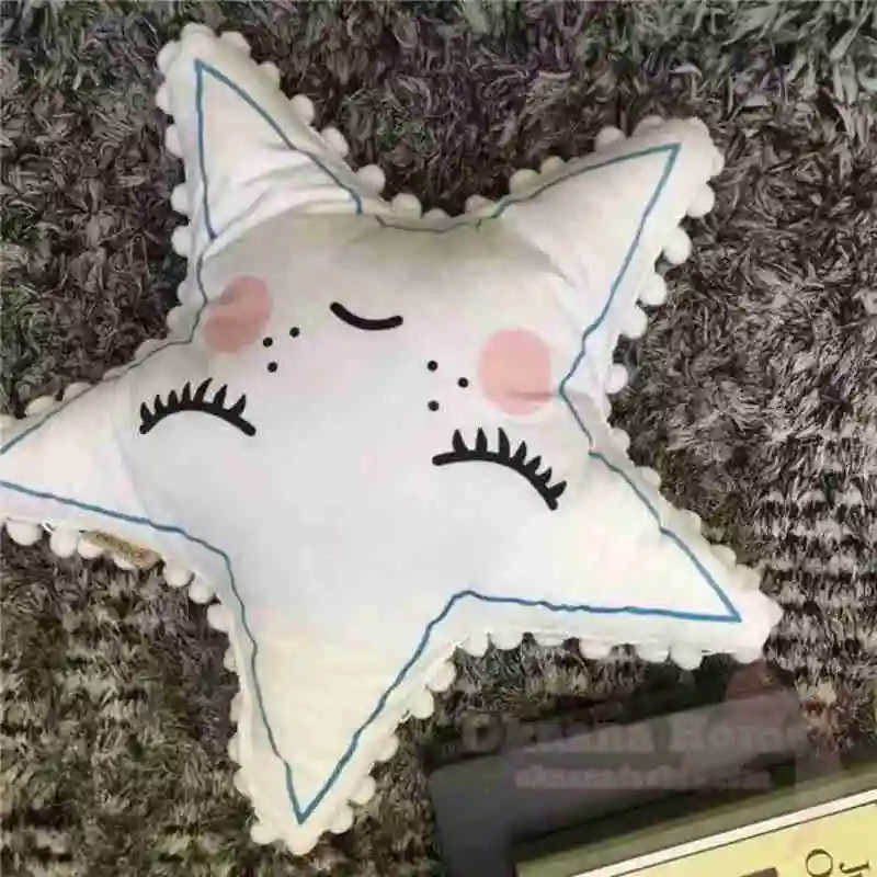 1 шт. маленькая звезда клоун Подушка сердечник с мини белыми шариками мультфильм