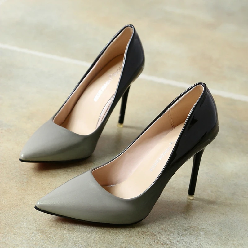 2018 новые туфли лодочки на очень высоком каблуке Женская обувь для вечеринки и