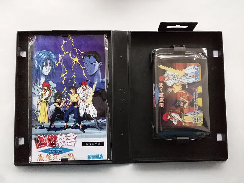 Игра MD: Yuu Hakusho Makyou Toitsusen (японская версия! Коробка + инструкция картридж!)|Игры для