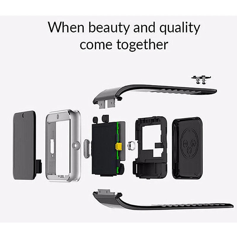 Умные часы GT08 с поддержкой Bluetooth синхронизация данных шагомер поддержка
